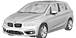 BMW F45 C12D8 Fault Code